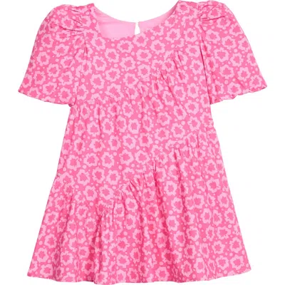 Bisby Kids' Asymmetrical Dress In Pink