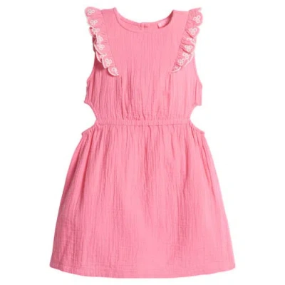 Bisby Kids' Charlotte Dress In Hot Pink