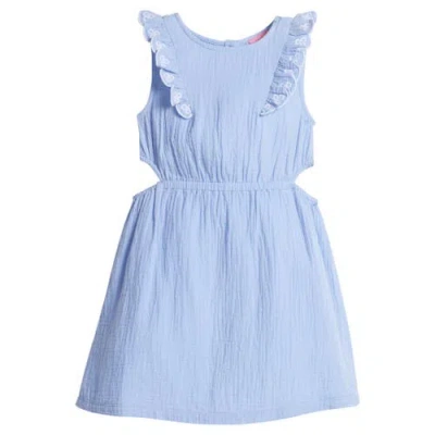 Bisby Kids' Charlotte Dress In Hydrangea