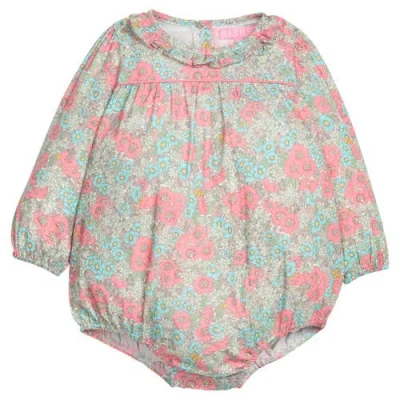 Bisby Babies'  Kids' Cotton Caroline Bubble In Multi