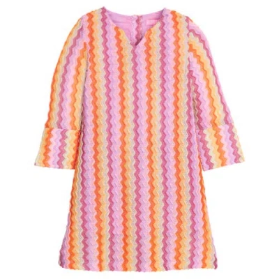 Bisby Babies'  Kids' Crochet Natalie Dress In Pink