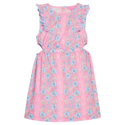 Bisby Kids' Cutout Dress In Pink