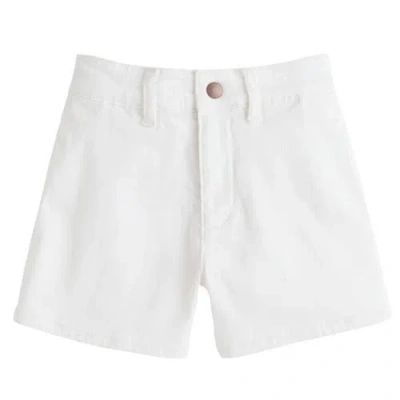 Bisby Kids' Denim Shorts In White