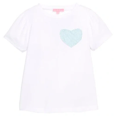 Bisby Kids' Essential Pocket Tee In White