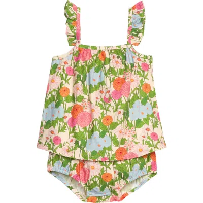 Bisby Babies'  Kids' Floral Brighton Bloomer Set In Multi