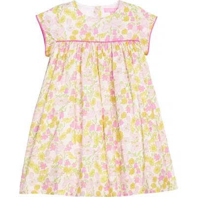 Bisby Babies'  Kids' Floral Charlotte Dress In Pink