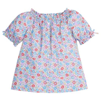 Bisby Babies'  Kids' Floral Millie Top In Lilac Primrose