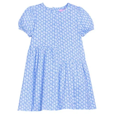 Bisby Kids' Floral Phillipa Dress In Blue