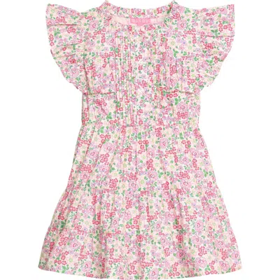 Bisby Babies'  Kids' Floral Rodeo Dress In Pink