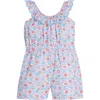 Bisby Kids' Floral Romper In Lilac Primrose