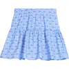 Bisby Babies'  Kids' Floral Sally Skort In Blue