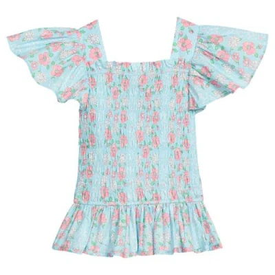 Bisby Kids' India Top In Blue