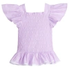 Bisby Kids' India Top In Lilac