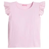 Bisby Kids' Knit Eyelet Tank In Pink