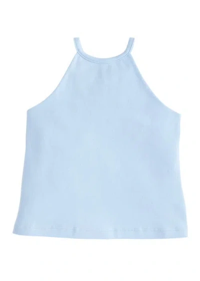 Bisby Babies'  Kids' Knit Halter Top In Blue