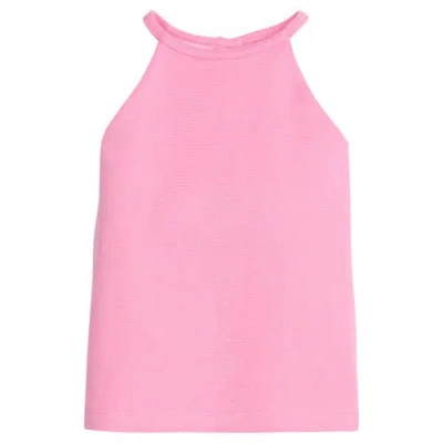 Bisby Kids' Knit Halter Top In Pink