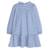 Bisby Kids' Knit Jody Dress In Blue Stripe