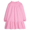Bisby Kids' Knit Jody Dress In Pink Stripe
