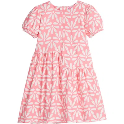 Bisby Kids' Knit Phillipa Dress In Fan Floral