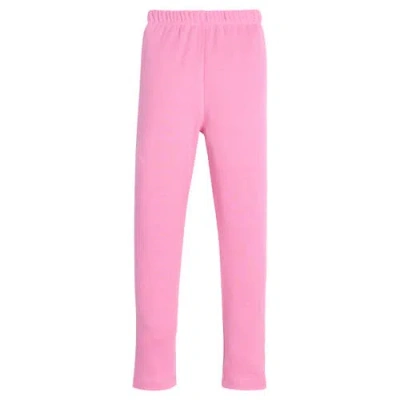 Bisby Kids' Knit Solid Legging In Pink