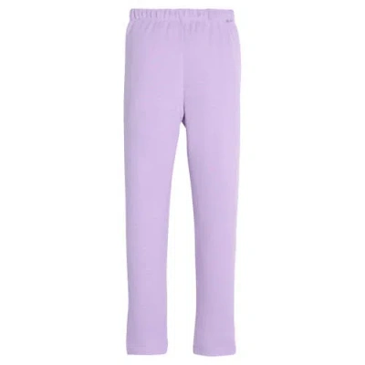 Bisby Kids' Knit Solid Legging In Purple