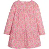 Bisby Kids' Lisle Dress In Petersham Patchwork