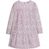Bisby Kids' Lisle Dress In Vienna Violets