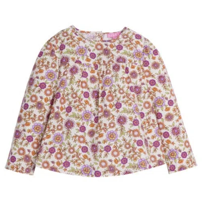 Bisby Babies'  Kids' Lisle Top In Thistle Floral