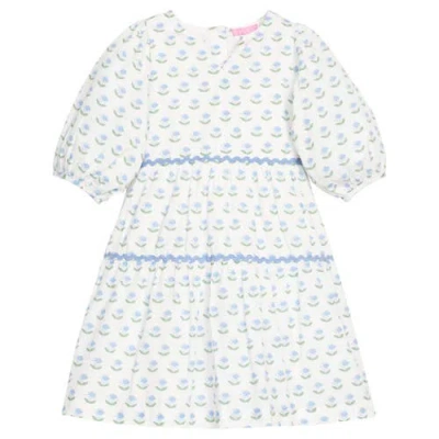 Bisby Babies'  Kids' Madaket Dress In Blue