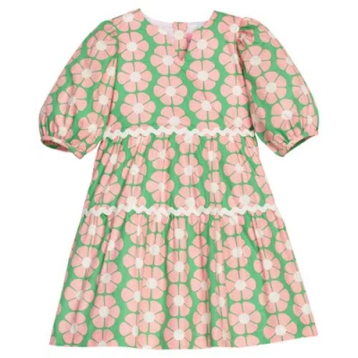 Bisby Babies'  Kids' Madaket Dress In Green