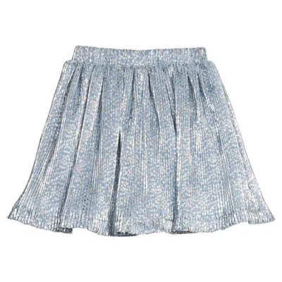 Bisby Kids' Metallic Circle Skort In Blue