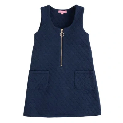 Bisby Babies'  Kids' Quilted Jumper In Navy