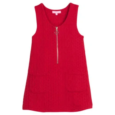 Bisby Kids' Quilted Jumper In Red