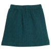 Bisby Kids' Quilted Mini Skirt In Green