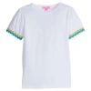 Bisby Kids' Ricrac Tee In Zest