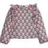 Bisby Kids' Ruffle Blouse In Pink
