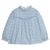 Bisby Kids' Ruffled Mccall Top In Blue