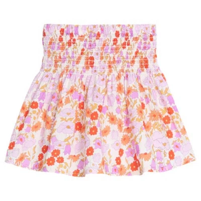 Bisby Kids' Shirred Circle Skirt In Multi