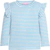 Bisby Kids' Sparkle Sadie Top In Blue