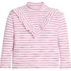 Bisby Kids' Sparkle Stripe Aspen Top In Pink