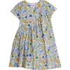 Bisby Babies'  Kids' Swoop Dress In Cartoon Floral