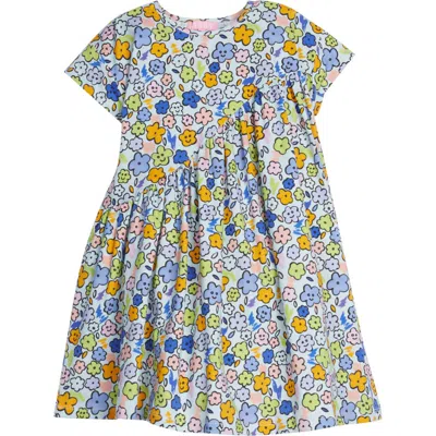 Bisby Kids' Swoop Dress In Cartoon Floral