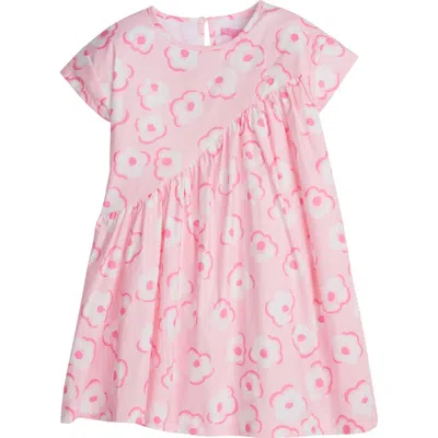 Bisby Babies'  Kids' Swoop Dress In Marshmallow Floral