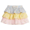 Bisby Kids' Tiered Skort In Mixed Ditsy Floral