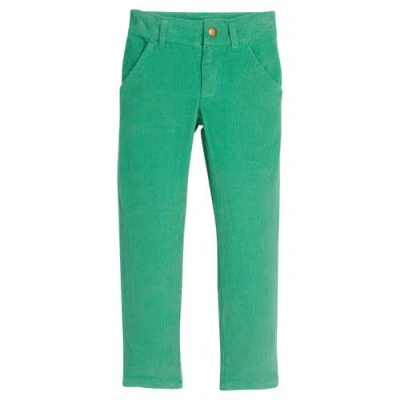 Bisby Kids' Twiggy Corduroy Pants In Pine Green