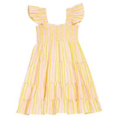 Bisby Kids' Twirl Dress In Yellow
