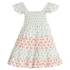 Bisby Kids' Twirl Dress In Multi Marigold