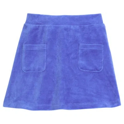 Bisby Kids' Velour Patch Pocket Skort