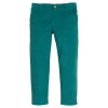 Bisby Kids' Velvet Twiggy Pants In Green