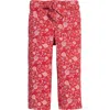 Bisby Kids' Wide Leg Claiborne Pant In Red